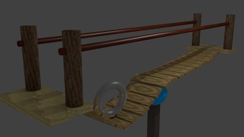 Bridge textured with physics preview image